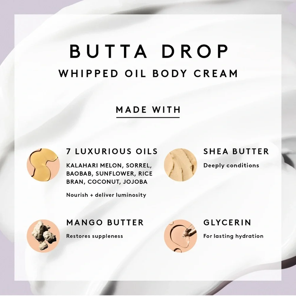 Fenty Beauty Butta Drop Whipped Oil Hydrating Body Cream Mini - Picture 4 of 13